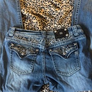 Miss Me Blue Denim Jeans